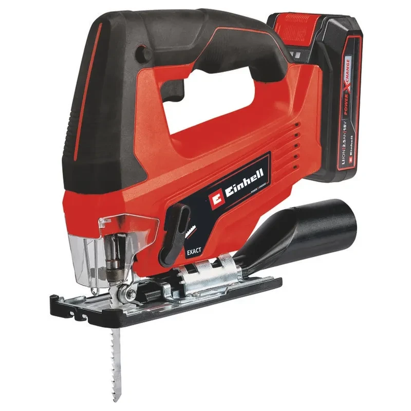 Аккумуляторный лобзик Einhell TC-JS 18 Li 1x2,5 Ah, фото 1
