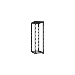 19" Монтажная стойка двухрамная 42U Ш600xГ1000мм, черная