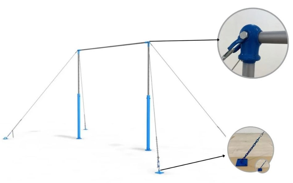 Перекладина гимнастическая универсальная (стандарт)