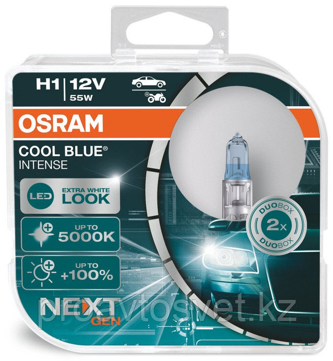 АВТОЛАМПА ГАЛОГЕННАЯ 64150CBN-2HB 55W 12V-OSRAM H1, фото 1