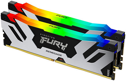 ОЗУ Kingston FURY Renegade RGB 96Гб (48GB x2) DIMM DDR5, 6000MT/s, CL32, 1.35 В, KF560C32RSAK2-96, фото 2