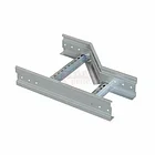 СЕКЦИЯ РЕДУКТОРА ВЛЕВО УСИЛЕННАЯ ЛОТКА ЛЕСТНИЧНОГО СРВЛУ 150Х400Х300Х2,0 ГЦ (201161)