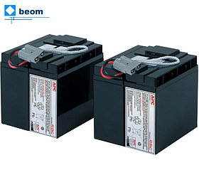 Аккумуляторная батарея APC RBC55 ( 12Вх17Ач *4шт | Размер в см.: 14,2*18,3*17,3 | вес 24,27 кг )