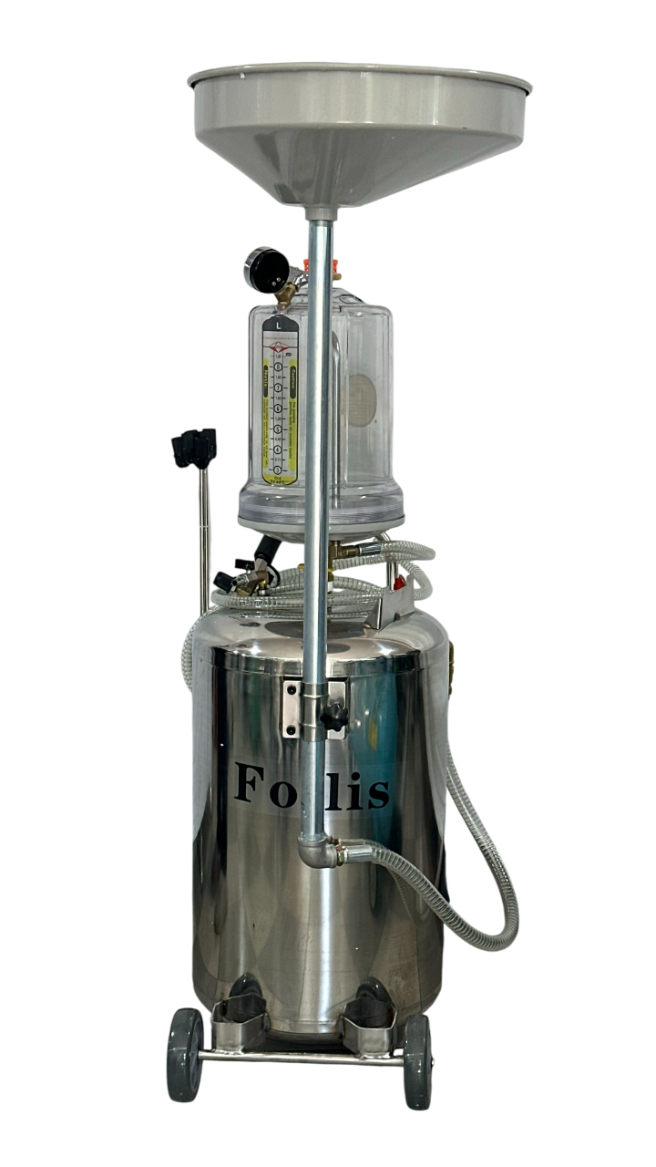 Установка для сбора и замены масла, 70 л, нержавеющая сталь 304, FF-6297, фото 1