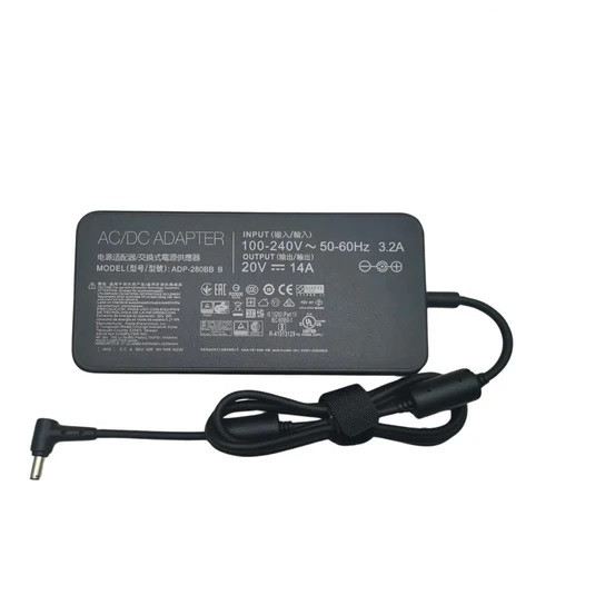 Блок питания для ноутбука Asus 20V 14A  280W  6.0*3.7mm  ORIGINAL, фото 1