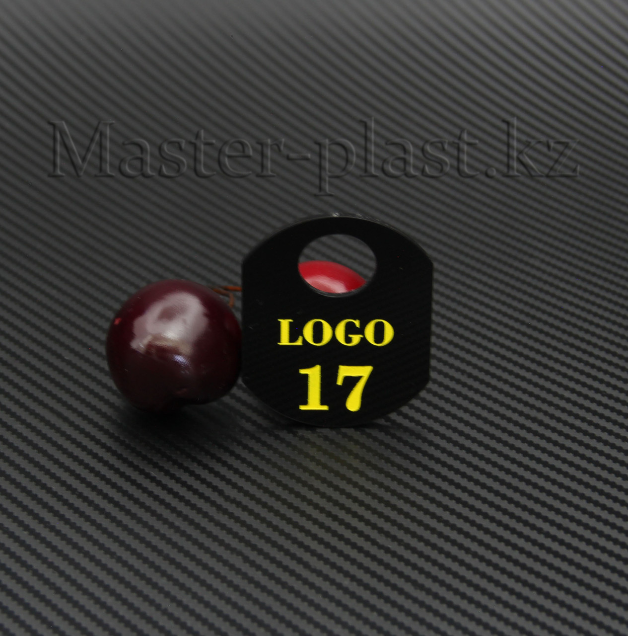 Номерки гардеробные из акрила.(Форма №17)., фото 1