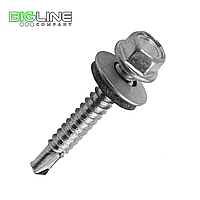 Шуруп кровельный оцинкованный 4,8х70