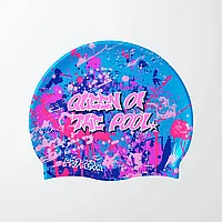 Шапочка PROPERA Flexifit Silk Effect Print I PINK STAR размер 54-60 см