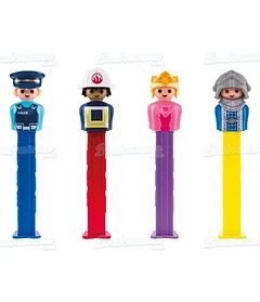 PEZ Конфеты с игрушкой 2 в 1 "Человечки" 17 гр. / Упаковка 12 шт. / Венгрия