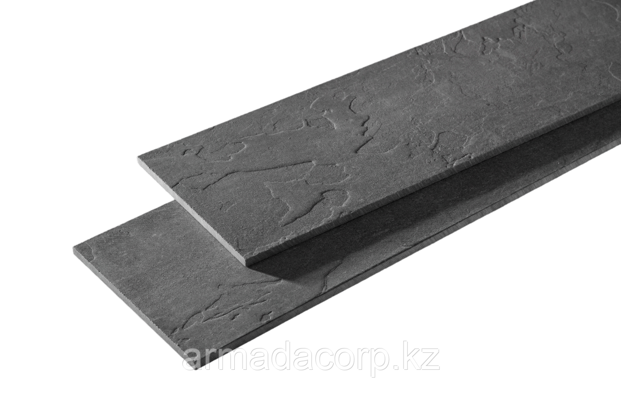 Фиброцементный сайдинг под камень Сланец