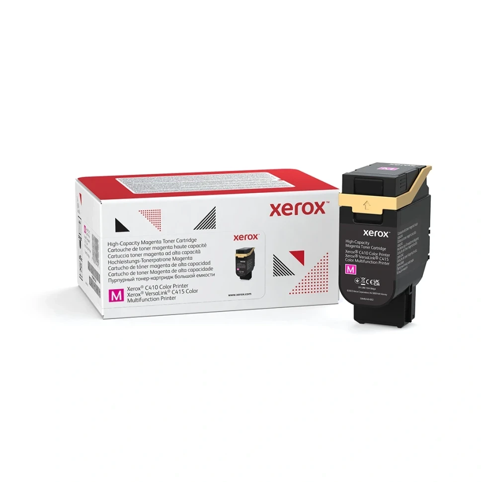 Тонер-картридж Xerox Magenta для C415/C410 006R04766, фото 1