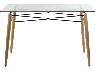 Стол EAMES DSW 120х80 см стеклянный