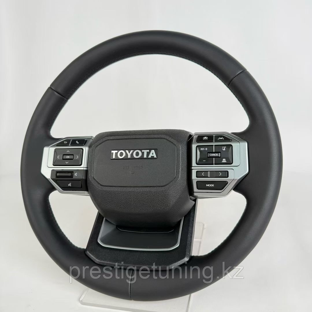 Руль на Land Cruiser Prado 120 2003-09 в стиле Prado 250 дизайн Classic (Черная кожа)