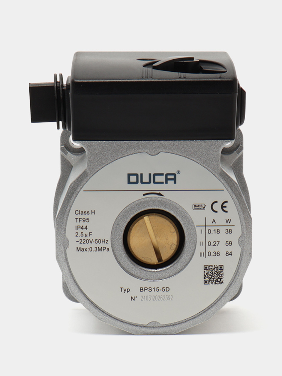 Насос циркуляционный DUCA BPS-15-5D аналог Wilo 84W узкая крыльчатка