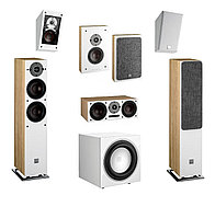 Комплект акустики 7.1 для домашнего кинотеатра DALI Oberon светлый дуб (Дания)