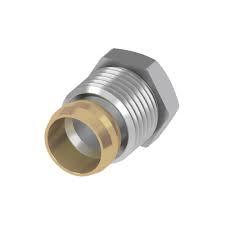 Концовка для монтажной трубы 15 х 1/2'', фото 1