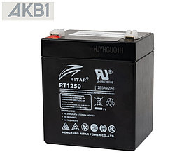 Аккумуляторная батарея Ritar RT1250 ( 12В 5 Ач | AGM | ДхШхВ, мм, 90*70*101 | Масса (± 3%), 1,35 кг )