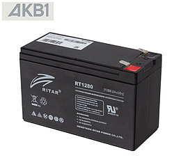 Аккумуляторная батарея Ritar RT1280 ( 12В 8 Ач | AGM | ДхШхВ, мм, 151*65*100 | Масса (± 3%), 2,2 кг )
