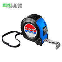 Рулетка ЗУБР "МАСТЕР" НЕЙЛОН, обрезиненный корпус, 8м*25мм