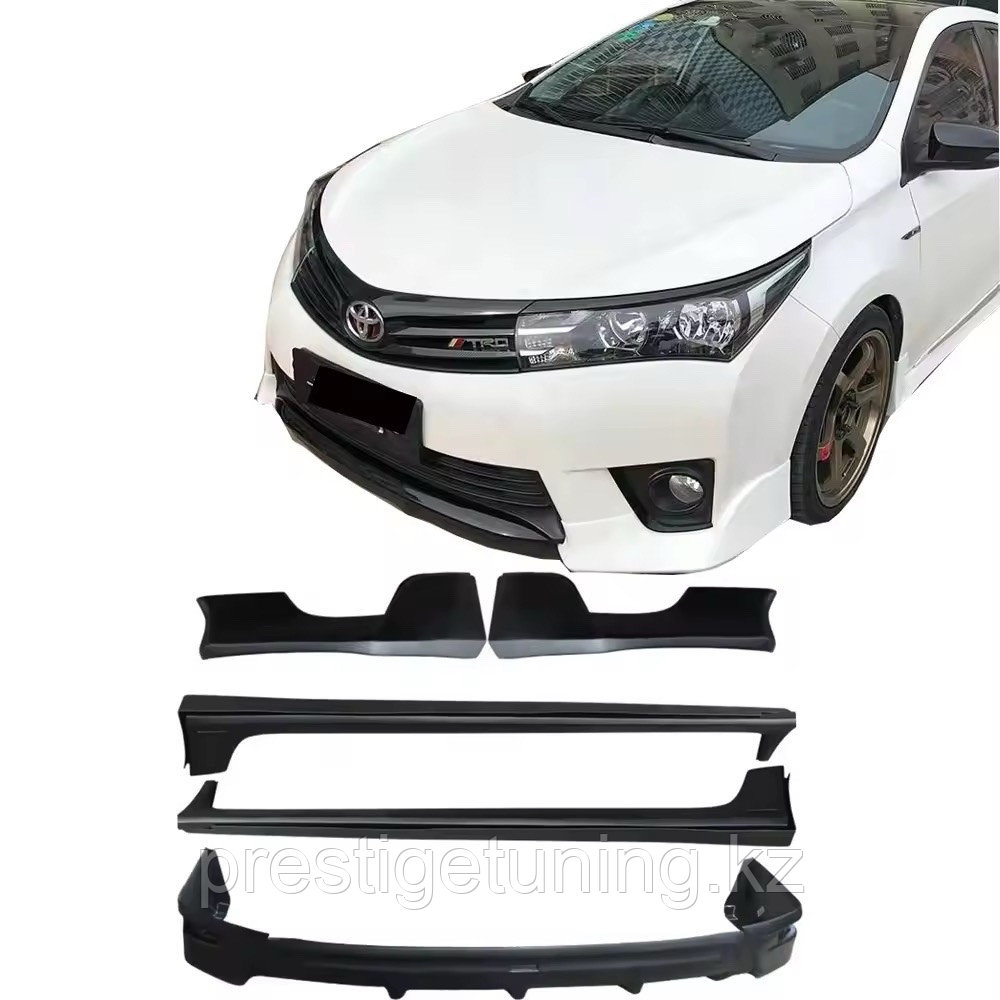 Комплект обвеса на Corolla 2013-16 (под покраску)