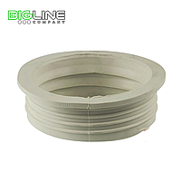 Манжета переходная D110*123 трехлепестковая белая Симтек