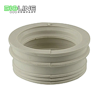 Манжета переходная D50*73 трехлепестковая белая Симтек