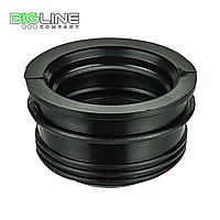 Манжета переходная D50*73 трехлепестковая черная Симтек