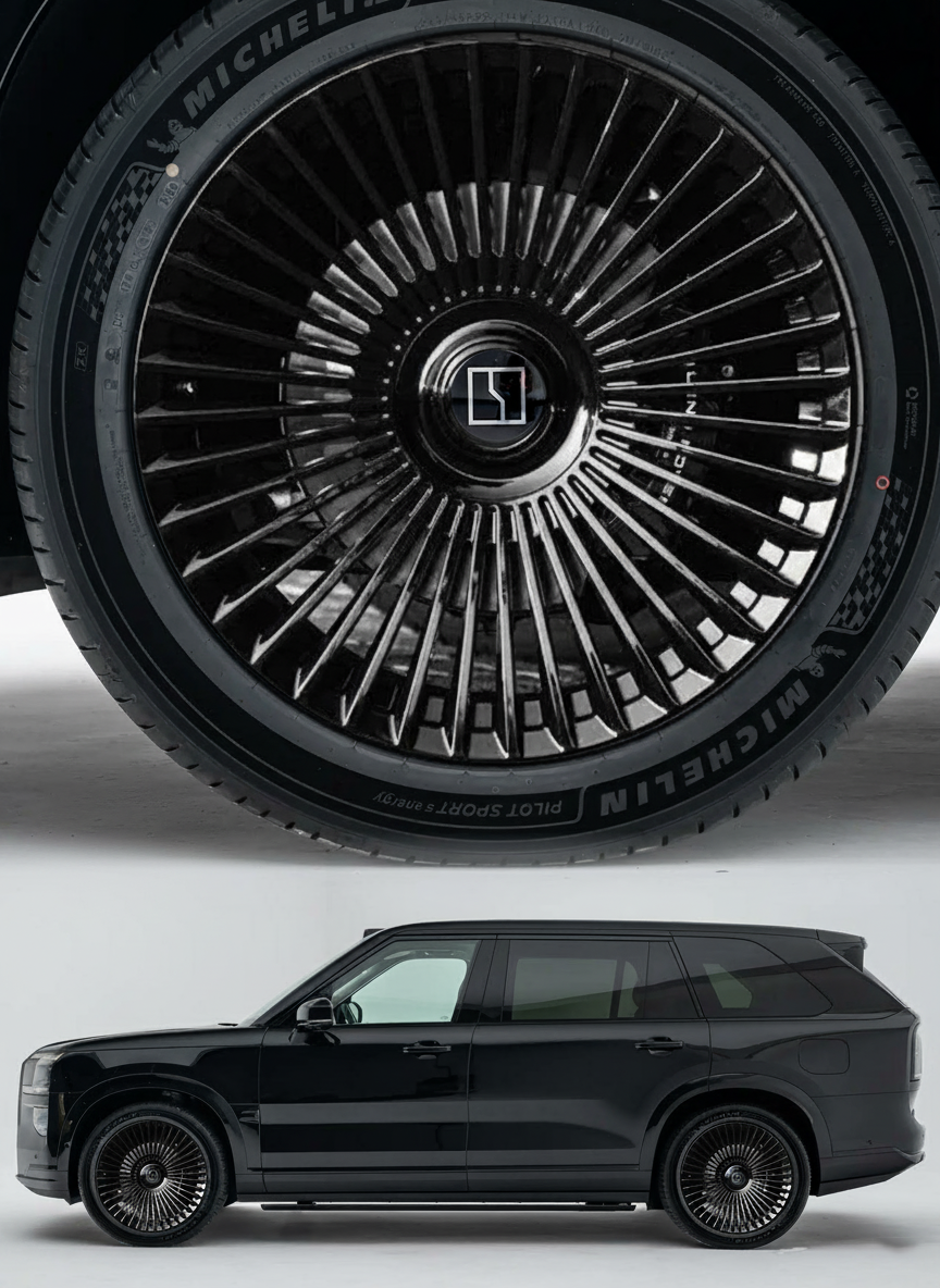 Кованые диски ZEEKR 9X R18 R19 R20 R21 R22 Зикр автомобильные диски колеса ковка диск, фото 1