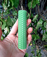 Свеча вощеная программная "На изобилие", 10см