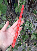 Свеча вощеная программная "На любовь", 20см