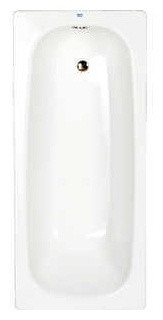 Ванна стальная с антибак. покрытием Donna Vanna c о/подставкой 105*65*35,5 (белая орхидея) ОР-13300 (DV-13001)