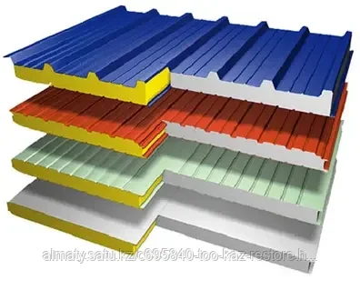 Сэндвич-панели кровельные 50 мм - фото 1 - id-p127471737