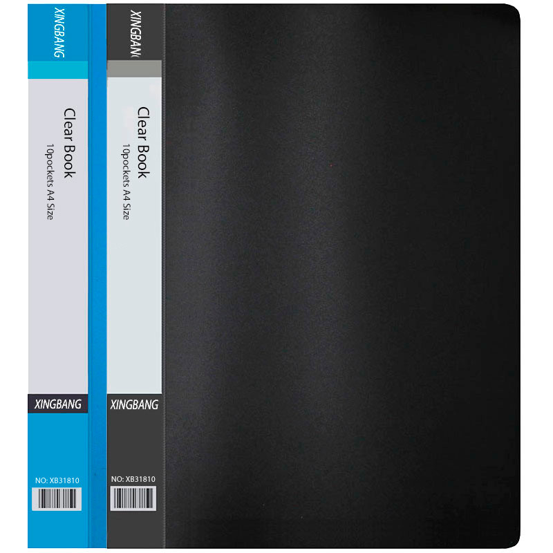 Папка с файлами "33620A" на 20 вкладышей, ассорти