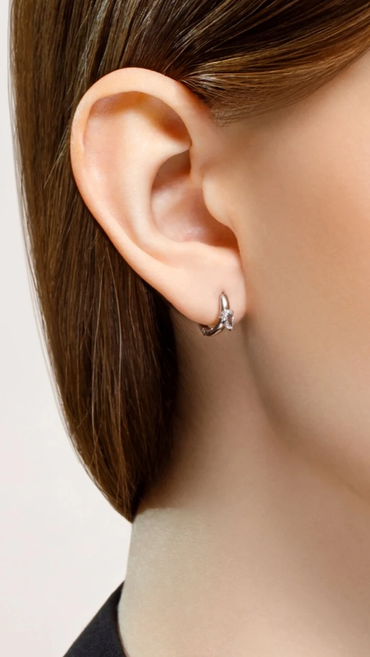 Серьги-конго / 1 см ( пр. Абая 141 ), фото 1