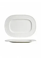 Блюдо овальное 33 cм,фарфор NOBLE серия LUXE