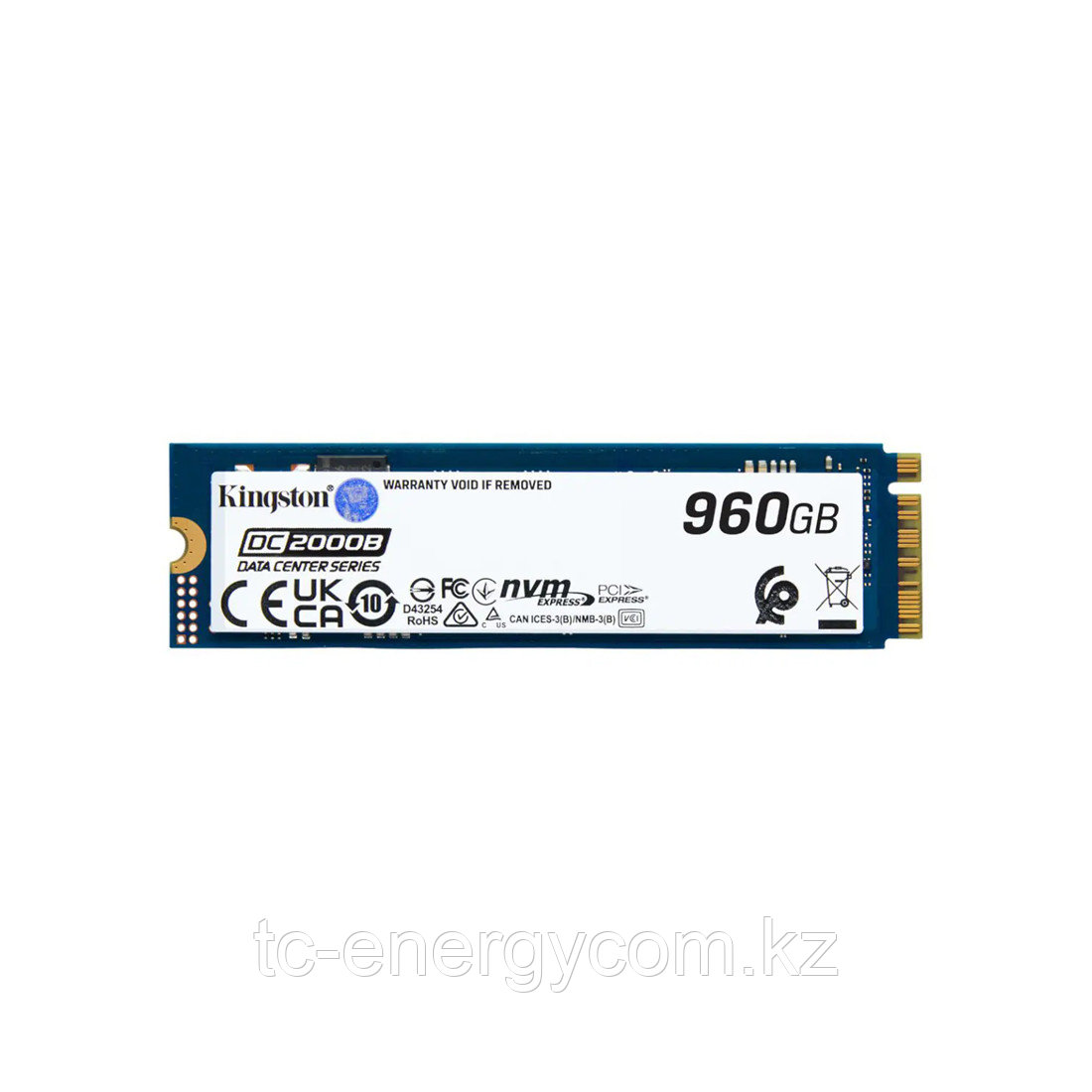 Твердотельный накопитель SSD Kingston DC2000B SEDC2000BM8/960G M.2 NVMe PCIe 4.0x4, фото 1