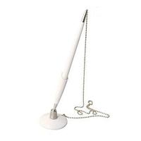 Ручка шариковая на подставке, корпус белый, Epene