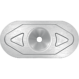 Стальной тарельчатый элемент для крепления жестких теплоизоляционных материалов к несущему основанию кровли, фото 2