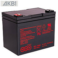 Аккумулятор WBR GPL 12340 (12V /34Ah | AGM | ДхШхВ, мм, 197x131x170 мм | Масса (± 3%) 10.5 кг)