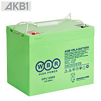 Аккумулятор WBR GPL12800 (12V /80Ah | AGM | ДхШхВ, мм, 260x170x207 мм | Масса (± 3%) 24.2 кг)