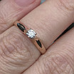 Золотое Кольцо к/з, размер 16, 0,10Ct I1/G VG, масса 1.46г, фото 7