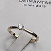 Золотое Кольцо ж/з, размер 16.8, 0,10Ct I1/H VG, масса 1.53г, фото 7