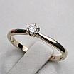 Золотое Кольцо ж/з, размер 16.8, 0,10Ct I1/H VG, масса 1.53г, фото 10