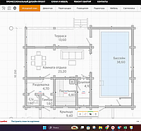 Как нарисовать проект бани онлайн?