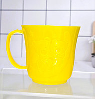 Кружка детская с медвежатами 275мл желтая