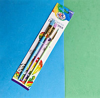 Набор кистей для рисования 3шт синтетика