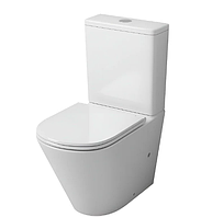 Унитаз - компакт Grossman GR-4450SQ Tornado безободковый с тонким сиденьем