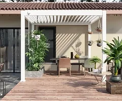 Пергола биоклиматическая Aquaviva Нео