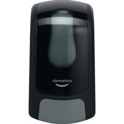 Диспенсер для жидкого мыла нажимной наливной (черный), фото 1