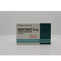 Акнетрент 20 мг, №30 капсул